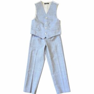 VAN HEUSEN Blue Pants and Vest